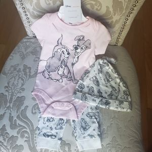 SOLD Disney baby 3 piece set